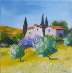 Matin ensoleill&eacute;, HST, 20X20, Vendu