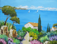 La poursuite, HST, 30X40, 280� Disponible