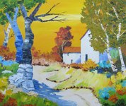 Fin d'apr&egrave;s-midi, HST 55X40, 300� disponible