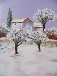 Hiver proven&ccedil;al,  HST 26X35, 150� disponible