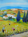 La cueillette, HST 40X30, vendu