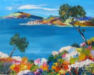 La grande bleue, HST 60X50, vendu