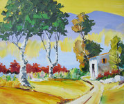 Le cabanon, HST 60X50, 360� disponible