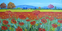 Les coquelicots, HST 20X40, vendu