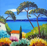 Les pins pench&eacute;s, HST 50x50, vendu