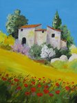 Tableau du sud,  HST 30X40, vendu