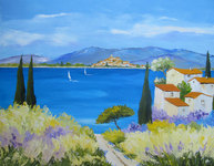 Village en bord de mer,  vendu